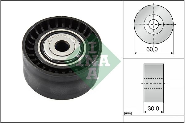 WILMINK GROUP Паразитный / ведущий ролик, поликлиновой ремень WG1253047